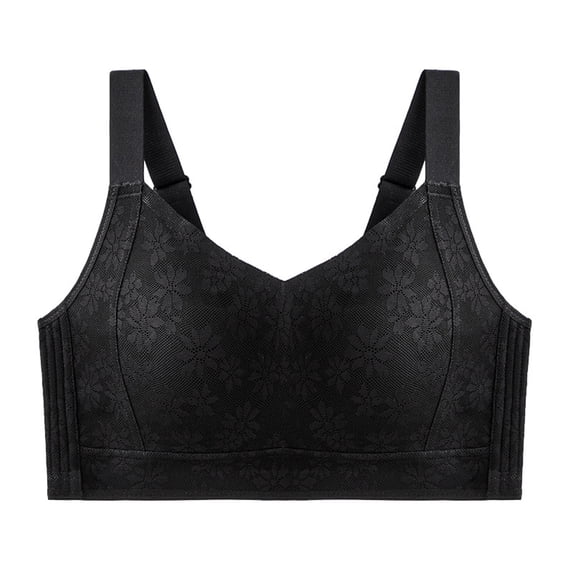 Big Make You Look Smaller Thin Seamless Full Cup Side Collecting Bra Seamless Sports Bras Women Strapless Bra Bras Front Closure Women's Sports Bras Athletic Bra for Women Sports Bra Workout Light