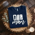 thumbnail image 1 of Big Man Little Man Set – Dad and Baby Shirt Bodysuit Set – Father Son Outfit – First Father’s Day – Daddy and Me Clothes, F5984 All Size S-5Xl, 1 of 5