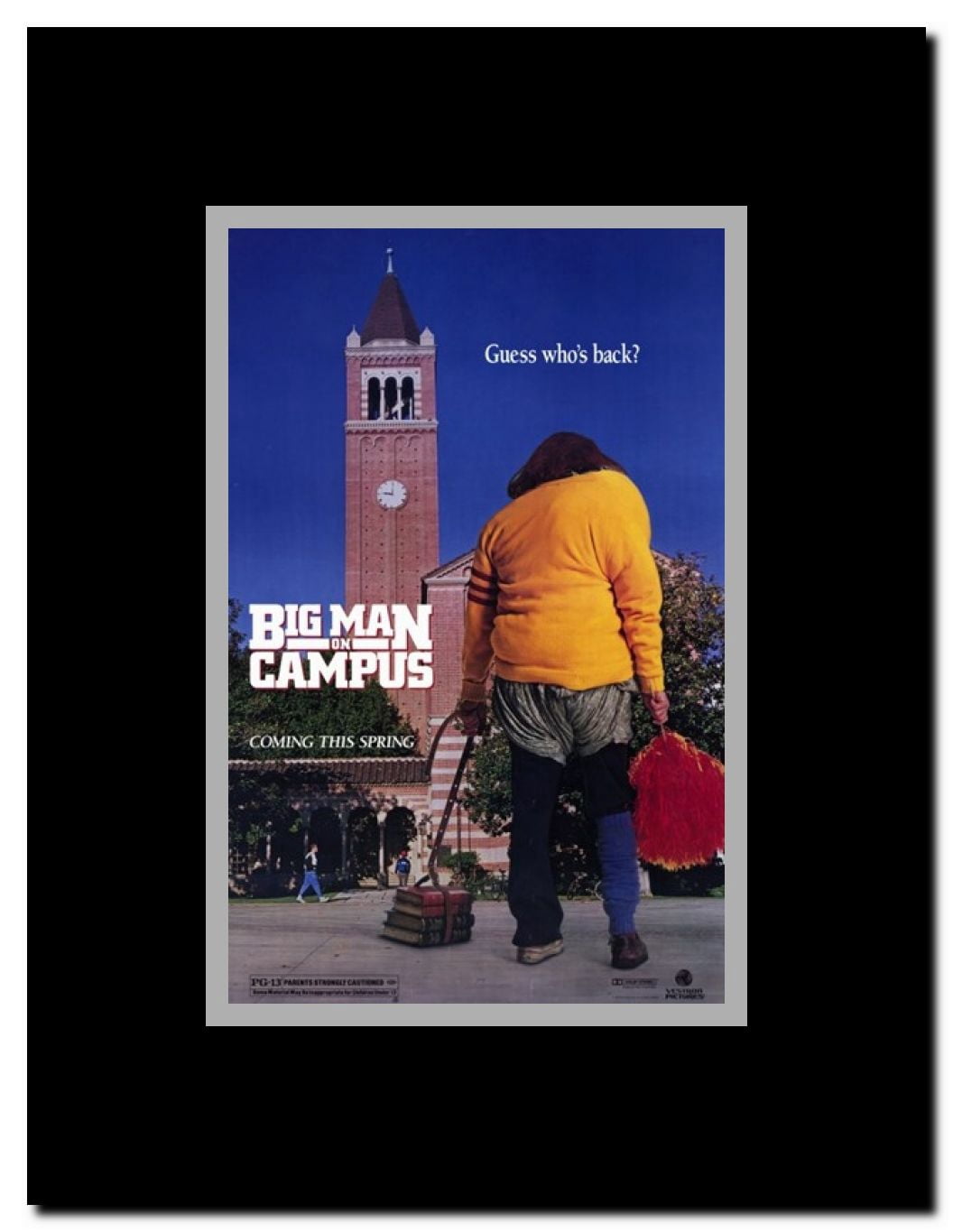 Big Man on Campus Framed Movie Poster