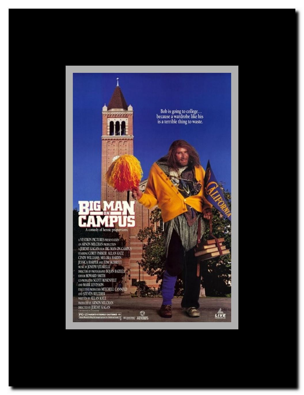 Big Man on Campus Framed Movie Poster