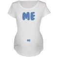 thumbnail image 1 of Big Me And Mini Me Funny Maternity Soft T Shirt, 1 of 1