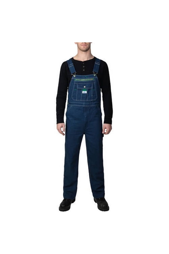Big Men's 100% Cotton Rigid Denim Bib Overall