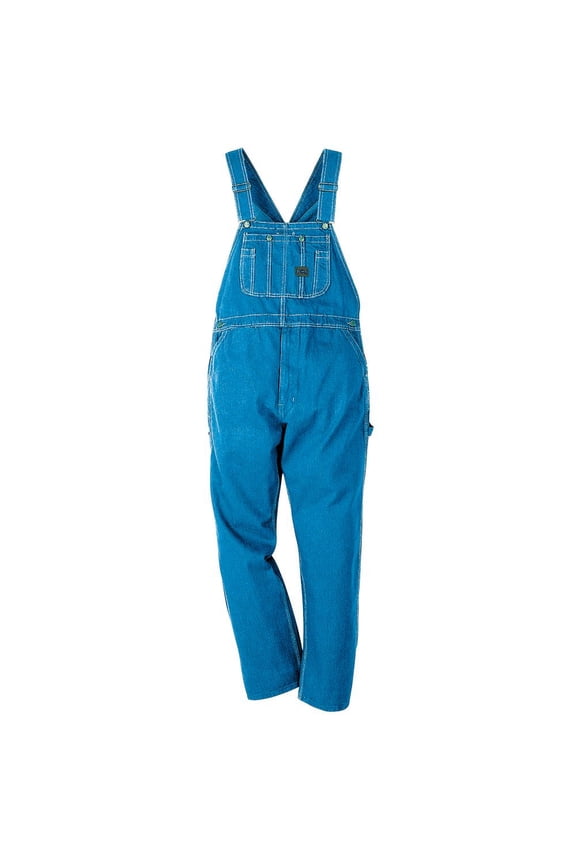 Big Men's 100% Cotton Stonewashed Denim Bib Overall