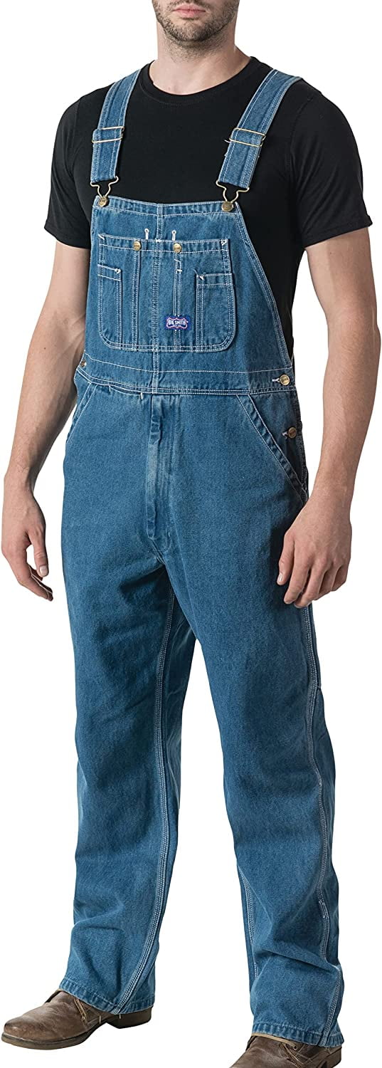 BIG SMITH 
サロペットジーンズ 50年代 黒タグ オーバーオール Men's Big Smith® Rigid Denim Bib Overalls | Liberty®