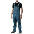 thumbnail image 1 of Big Men's 100% Cotton Stonewashed Denim Bib Overall, 1 of 2