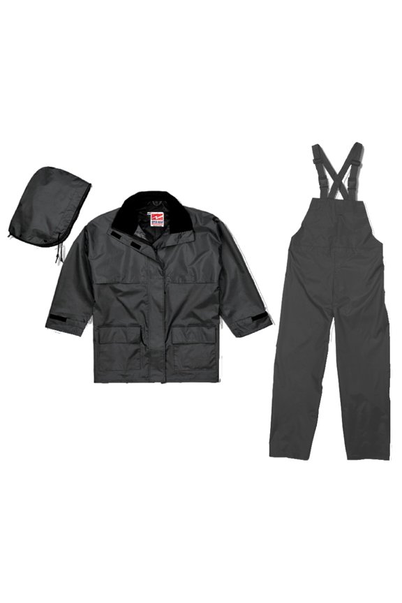 Big Men's 150D Rip-Stop Rainsuit