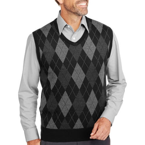 Big Men's Argyle Vest
