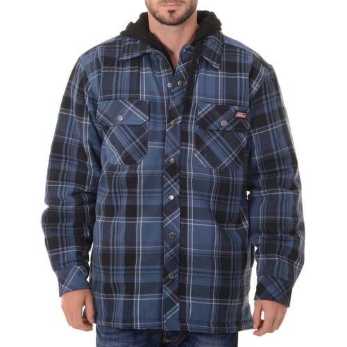 Big Men's Flannel Shirt Jacket