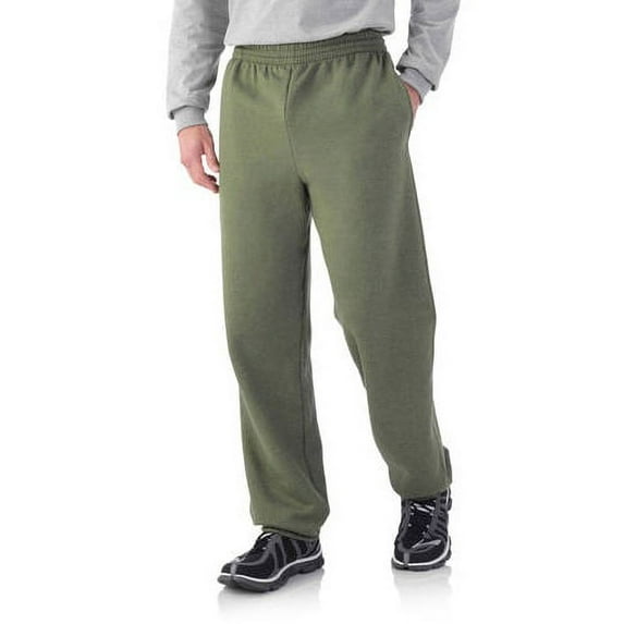 Big Men's Fleece Elastic Bottom Pants