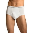 thumbnail image 1 of Big Men's FreshIQ Comfort Flex Waistband White Briefs 7-Pack, 1 of 6