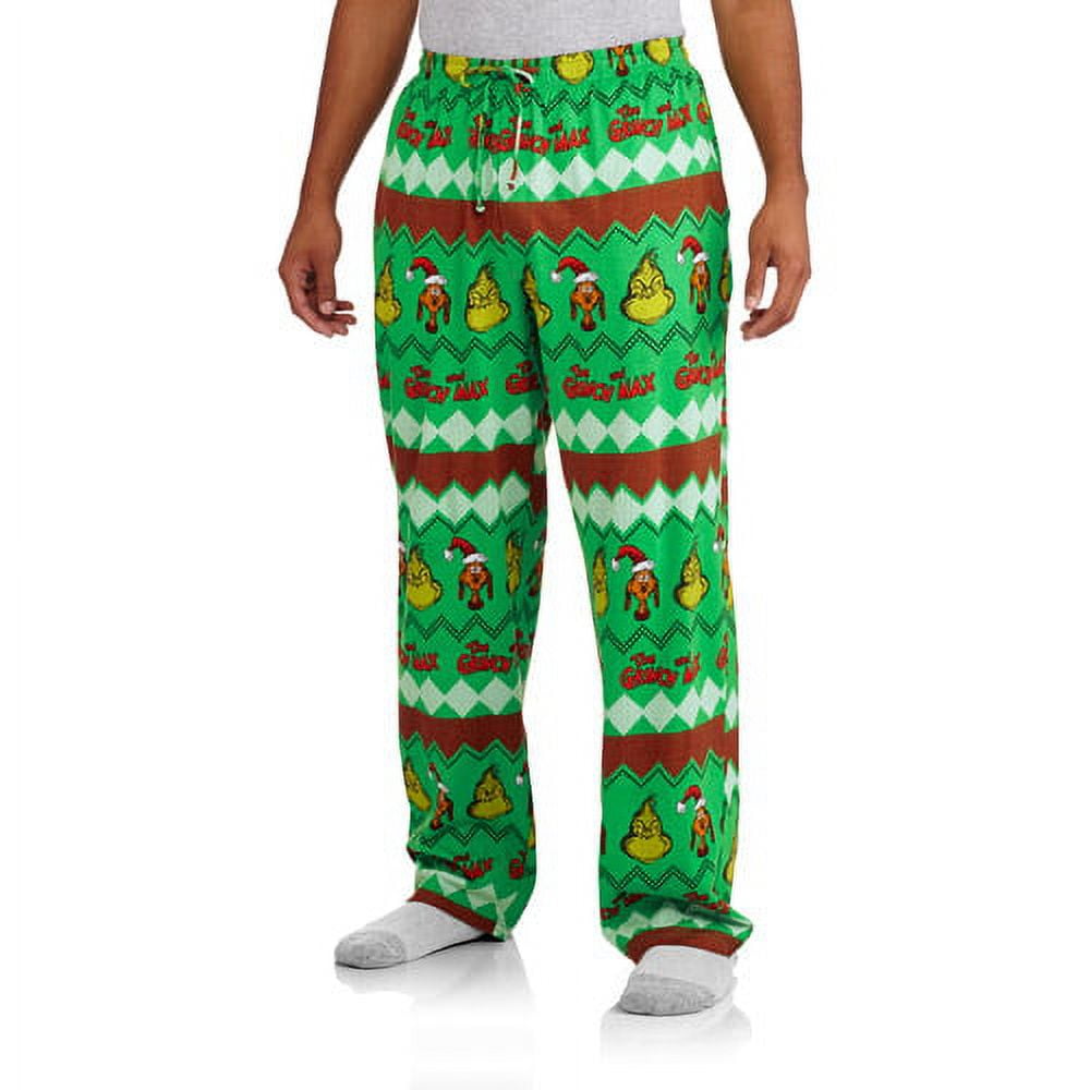 Big Men's Grinch Sleep Pants - Walmart.com