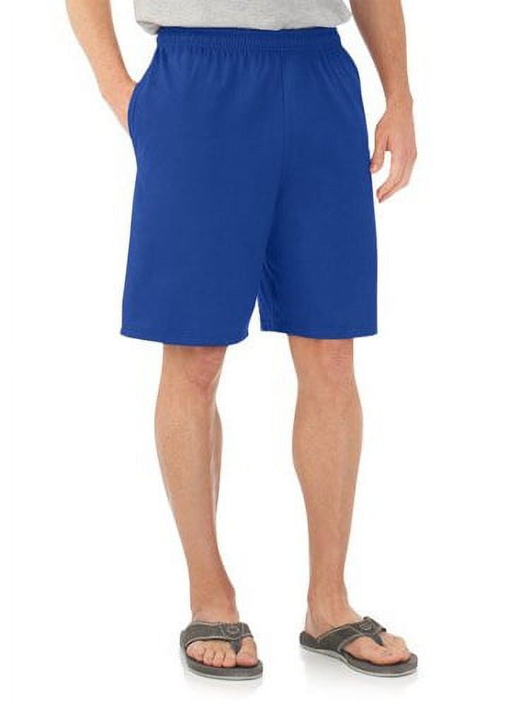 Big Men's Jersey Short with Side Pockets - Walmart.com