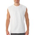 thumbnail image 1 of Big Men's Muscle T-Shirt with Rib Trim, 1 of 3