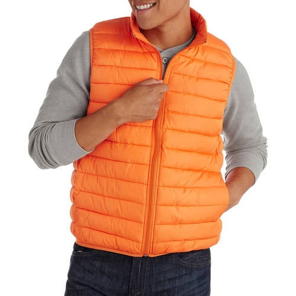 Big Men's Packable Faux Down Vest