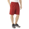 thumbnail image 1 of Big Men's Platinum Jersey Shorts with Side Pockets, 1 of 4