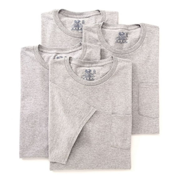 Big Men's Pocket Tees, 4-Pack