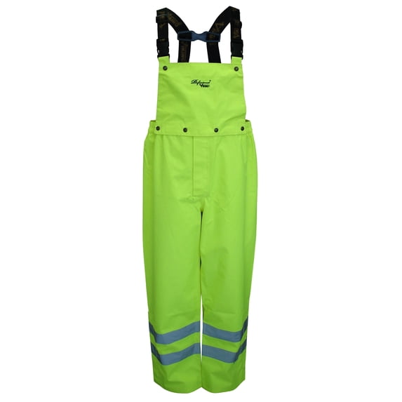 Big Men's Professional Journeyman 300D Trilobal Rip-stop Detachable Safety Bib