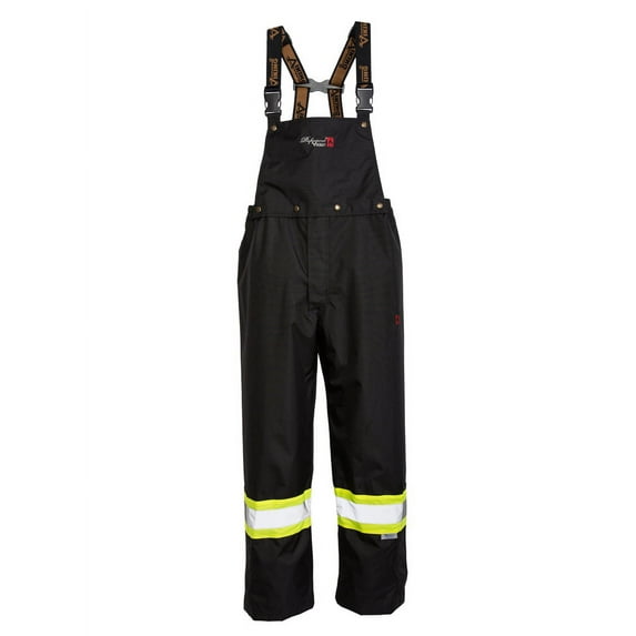 Big Men's Professional Journeyman 300D Trilobal Rip-stop FR Detachable Bib Pants