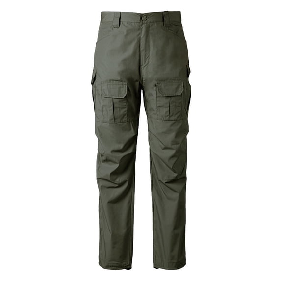 Big Men’s Relaxed Fit Cargo Pants, Lightweight All Day Comfort Daily Work Bottoms