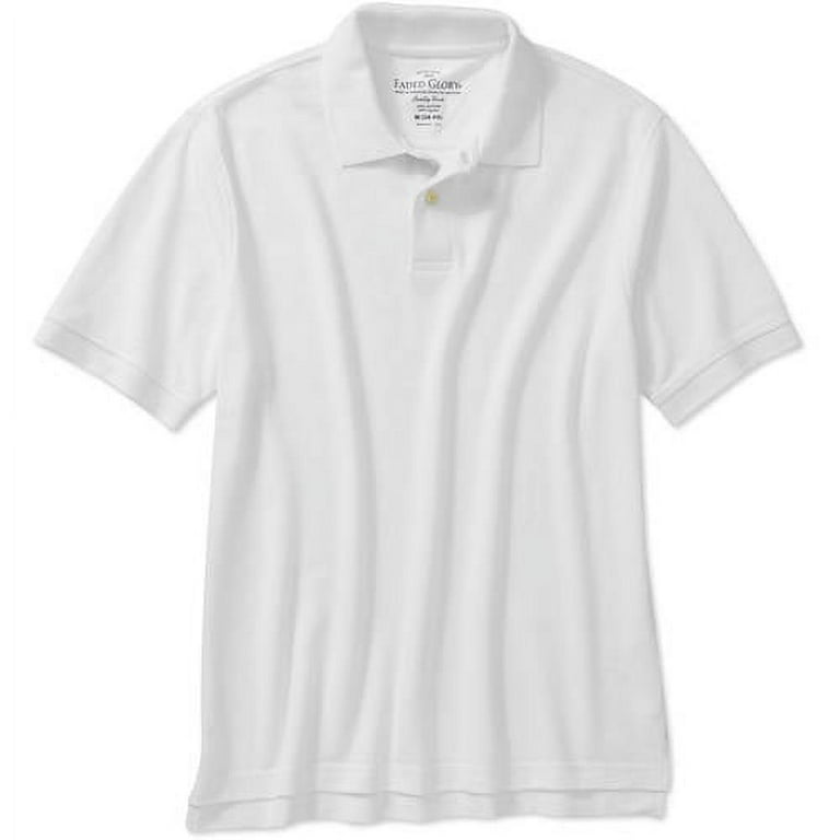 walmart faded glory men's polo shirts