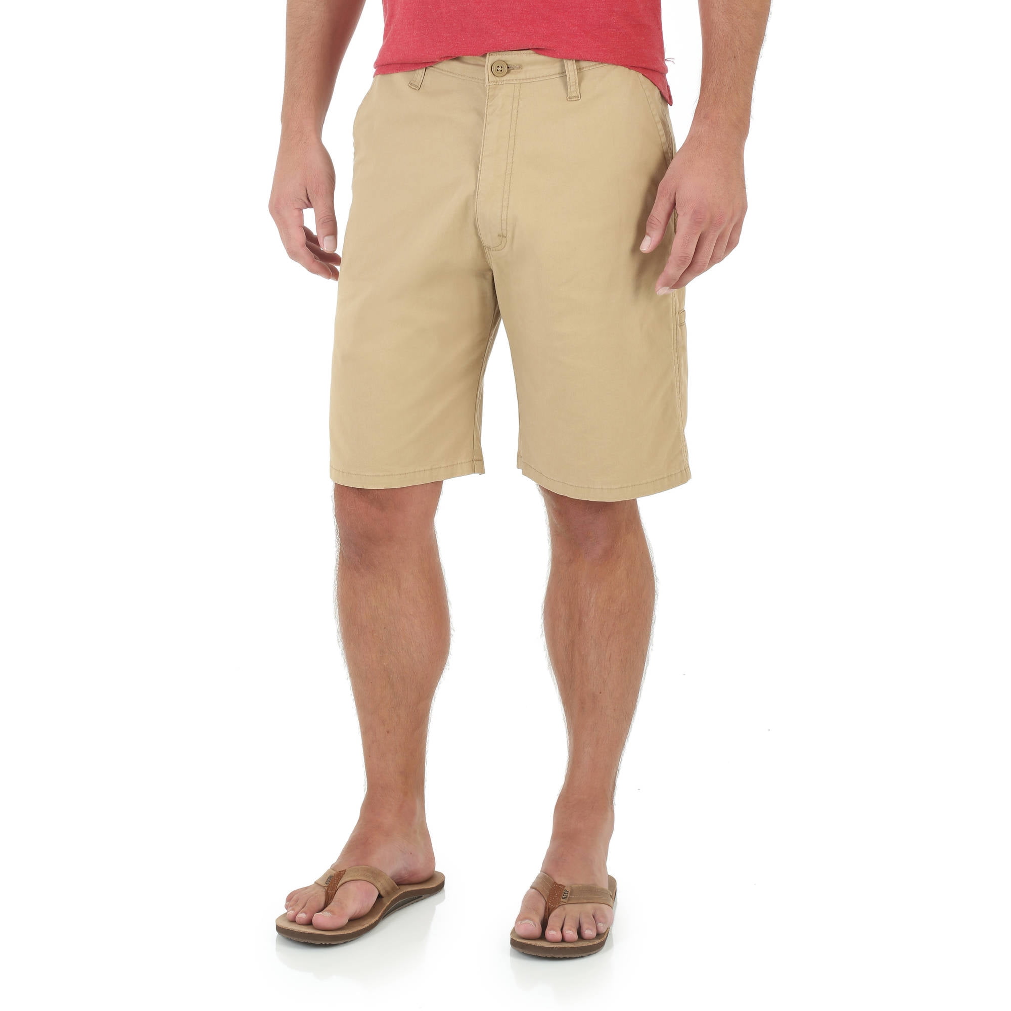 Big Men's Stretch Twill Flat Front Short