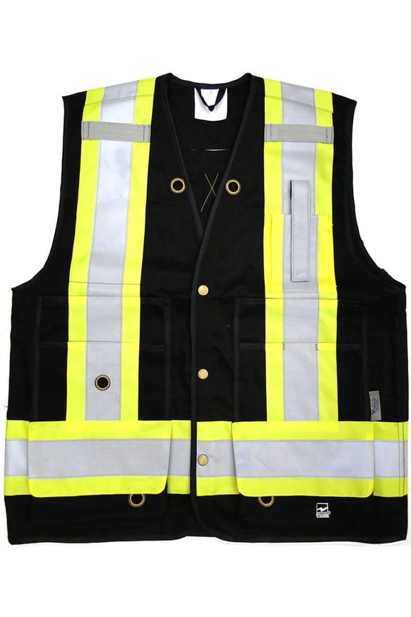 Big Men's SurveyMen's CSA Vest Black