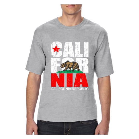 Big Men's T-Shirt - California Cali