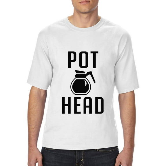 Big Men's T-Shirt - Coffee Pot Head