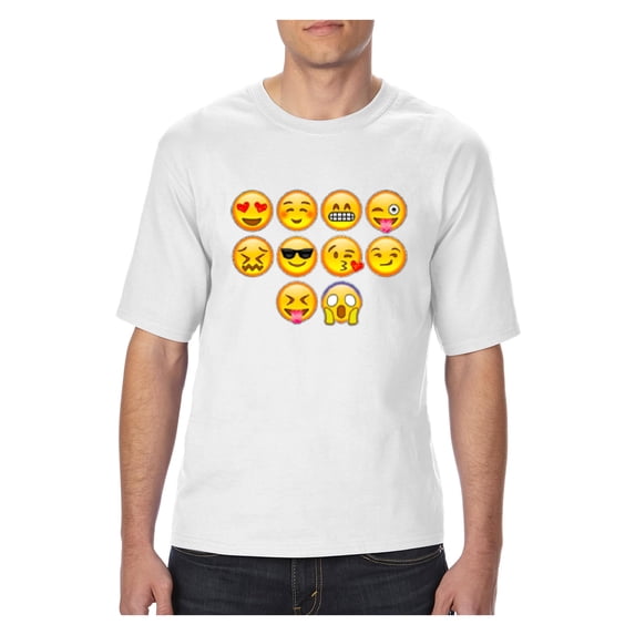 Big Men's T-Shirt - Emoji Entourage