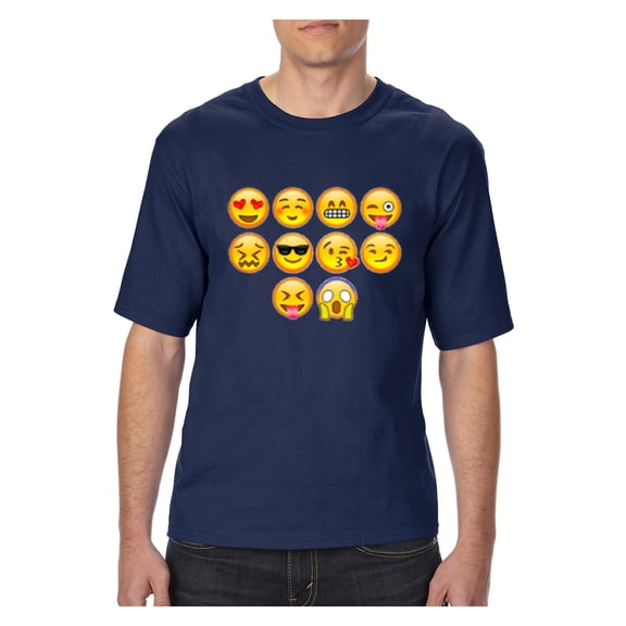 Big Men's T-Shirt - Emoji Entourage
