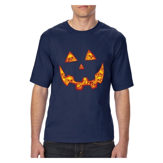 Big Men's T-Shirt - Halloween Costume Pumpkin Face