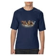 thumbnail image 1 of Big Men's T-Shirt - Horses Herd, 1 of 5