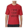 thumbnail image 1 of Big Men's T-Shirt - I Speak Fluent Sarcasm, 1 of 5