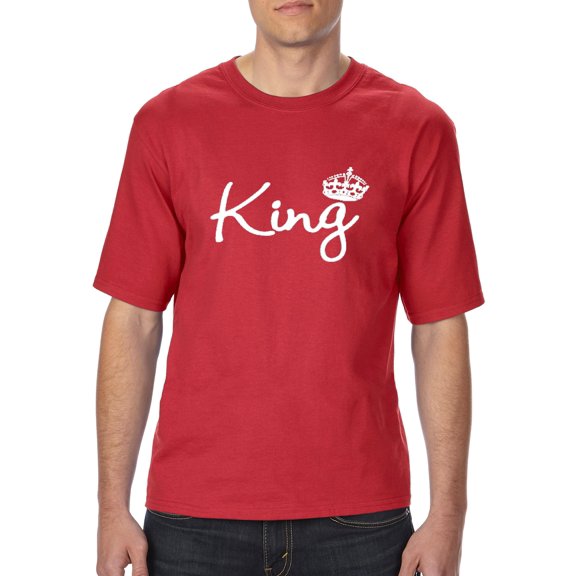 Big Men's T-Shirt - King Crown