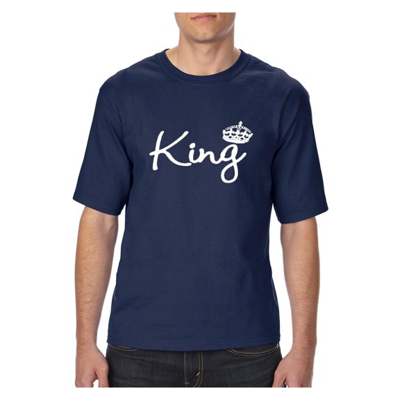 Big Men's T-Shirt - King Crown
