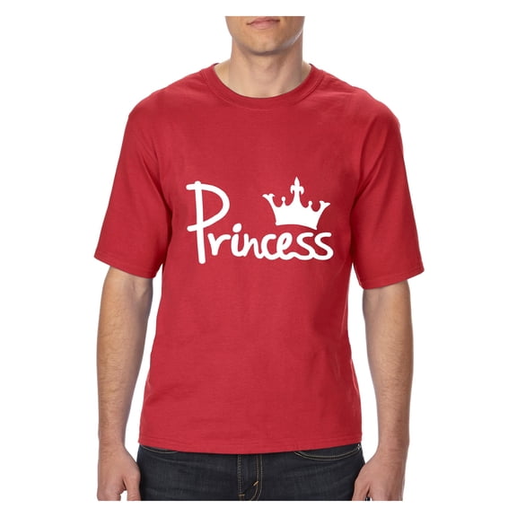 Big Men's T-Shirt - Princess Crown