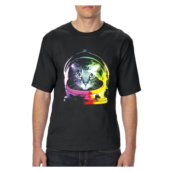 Big Men's T-Shirt - Space Cat