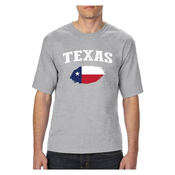 Big Men's T-Shirt - Texas Flag