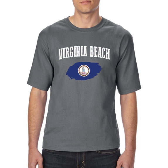 Big Men's T-Shirt - Virginia Beach