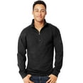 thumbnail image 1 of Big Men's X-Temp 1/4 Zip Long-Sleeve T-Shirt, 1 of 2