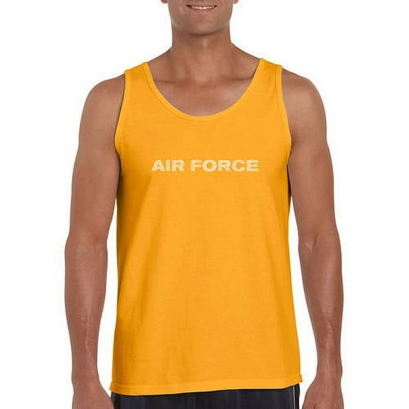 Big Men's tank top - air force song