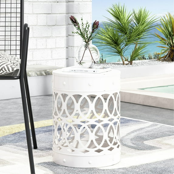 Big Metal - Cylindrical Design & Durability - Outdoor Dining - Use Immediately