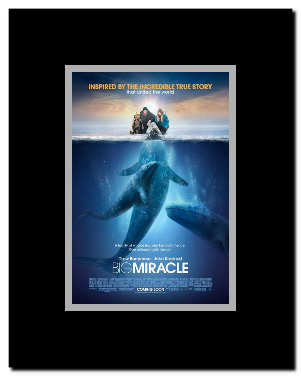 Big Miracle Framed Movie Poster