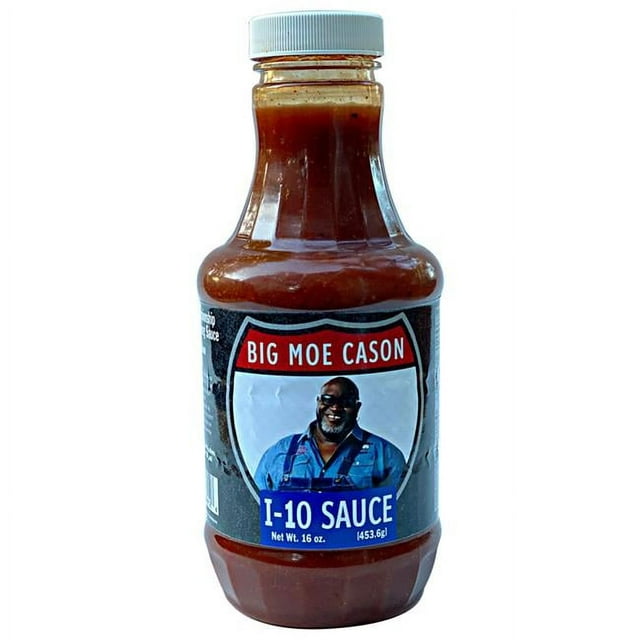 Big Moe Cason I-10 Sauce Spicy/Sweet BBQ Sauce 16 ounce