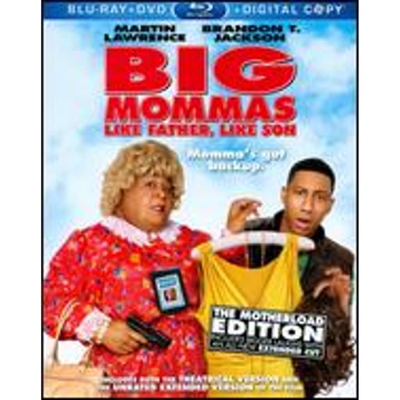 Pre-Owned Big Mommas: Like Father, Like Son [3 Discs] [Blu-ray/DVD] (Blu-ray 0024543746607) directed by John Whitesell