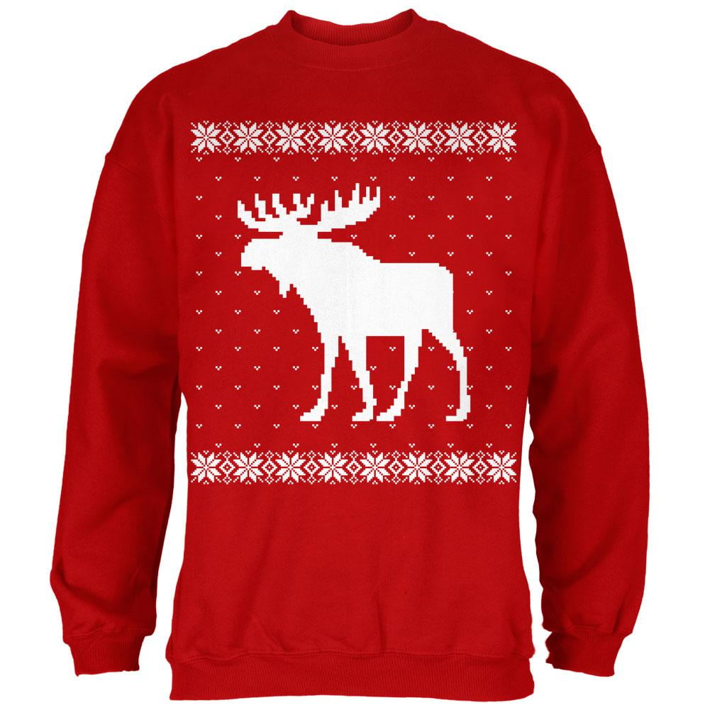 Christmas top moose sweater