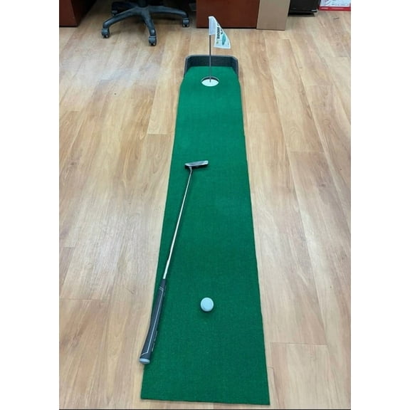 Big Moss Golf OF6 Office Fit 6' PracticeTraining Putting Green with 1 Cup