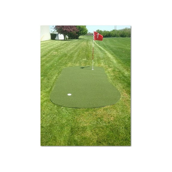 Big Moss Golf Portable Backyard OUTDOOR TARGET & Putting Green 6'x15'