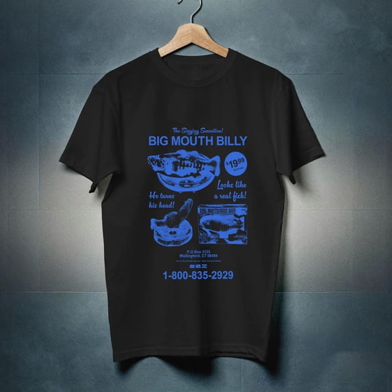Big Mouth Billy Bass The Singing Fish T-Shirt