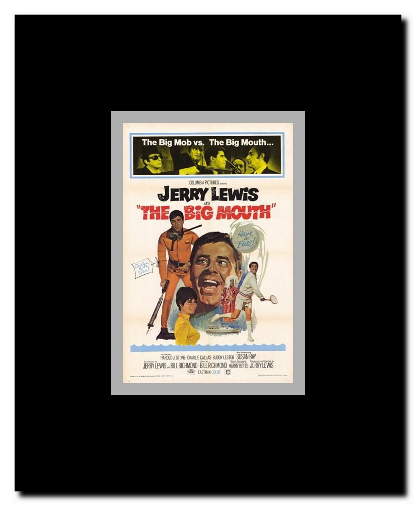 Big Mouth Framed Movie Poster